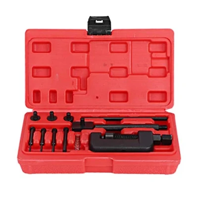 Afbeelding van Gorgeri riveter kettingbreker splitter voor motorfiets, link universele set klinkgereedschap motorfiets ketting gereedschap