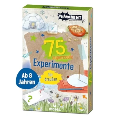 Afbeelding van PhänoMINT 75 supercoole Experimente für draußen