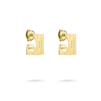 Afbeelding van Liebeskind Berlin Creole LJ 1493 E 12 IP goud, 1,2 cm, Roestvrij staal, Geen edelsteen