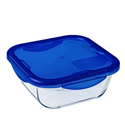 Afbeelding van Vershoudbakje Pyrex Cook &amp; Go Vierkant Transparant 0,8 L
