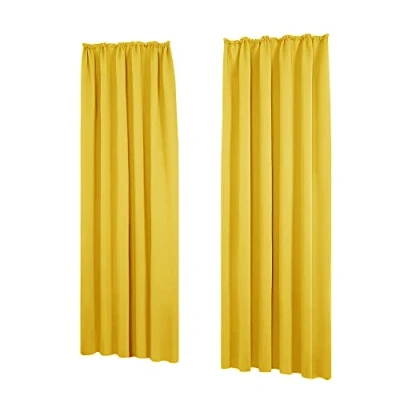 Afbeelding van Deconovo Verduisteringsgordijnen, modern design, gordijn, slaapkamer, meisjes, kinderen, woonkamer, plooiband, eetkamer, donkergrijs, 140 x 138 cm, 2 stuks