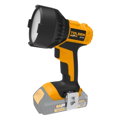 Afbeelding van Tolsen Werklamp op accu 20V Li ion LED 10W 1000 Lumen 6500K Losse body (geleverd zonder en lader)