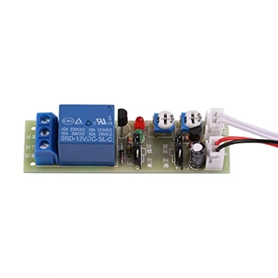 Afbeelding van DC 5 V/12 V/24 V, relaismodule, timer, cyclustijd, verstelbaar, aan/uit schakelaar, vertraging aan/uit, timer module