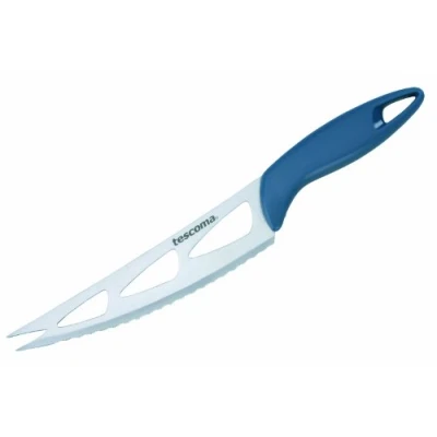 Afbeelding van Tescoma kaasmes, staal, zilver/blauw, 28,8 x 1,5 6,5 cm