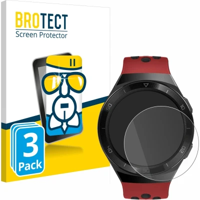 Afbeelding van BROTECT Screenprotector voor Huawei Watch GT 2e Folie Beschermfolie Beschermglas transparant (3 Stuks)