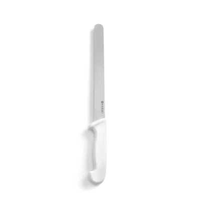 Afbeelding van Hendi HACCP Broodmes 38,5cm Gekarteld Wit Lengte Lemmet: 25cm