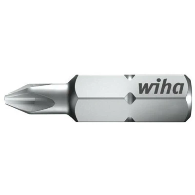 Afbeelding van 10x Wiha Bit Standard 25 mm Phillips 1/4 (01657) PH1