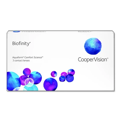 Afbeelding van 8.00 Biofinity® 6 pack Maandlenzen BC 8.60 Contactlenzen