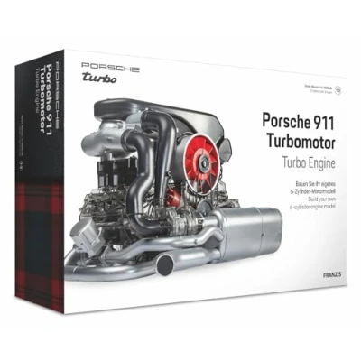 Afbeelding van Franzis Verlag Porsche 911 Turbomotor 67250 6 Bouwpakket Vanaf 14 jaar