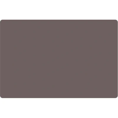 Afbeelding van 4X Placemat Uni Slate 30x45cm anti slip onderlegger tafeldecoratie placemats kunststof