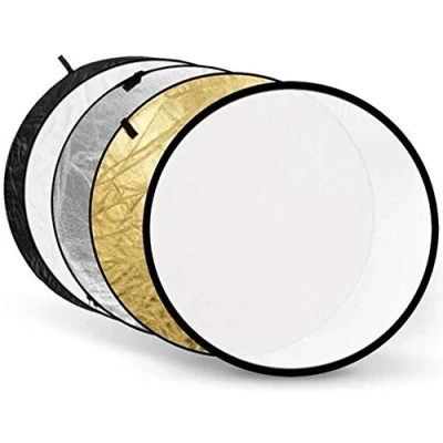 Afbeelding van Godox 5 in 1 Gold, Silver, Soft White, Translucent 80 Cm