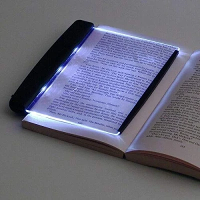 Afbeelding van Wendry led paperbacklamp, leeslamp met afneembare bladzijdeclip, oogbescherming, nachtlampje voor lezen in het donker
