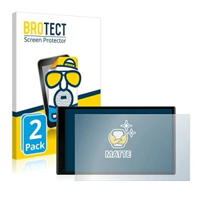 Afbeelding van BROTECT (2 Stuks) Antireflecterende Beschermfolie voor Garmin DriveSmart 65/61 Anti Glare Screen Protector, Mat, Ontspiegelend
