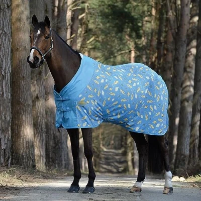 Afbeelding van Weatherbeeta Fleece Cooler Standard Neck Seahorse Print