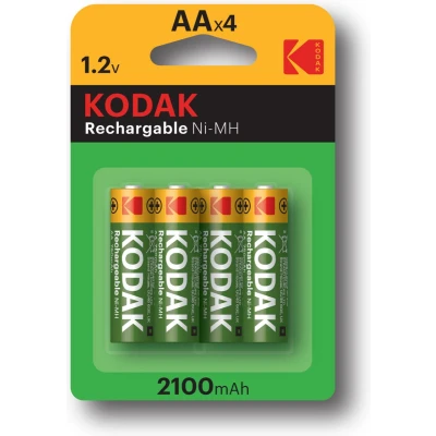 Afbeelding van Kodak Rechargeable Ni MH AA battery 4 pack
