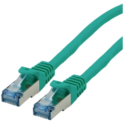 Afbeelding van ROLINE Patchkabel Cat.6A S/FTP (PiMF), Component Level, LSOH, groen, 5 m