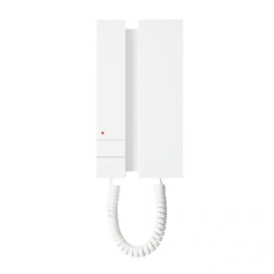 Afbeelding van Comelit mini deurintercomelit voor traditioneel systeem met elektronische oproeptoon deuropener knop en drukknop extra functies 2702w