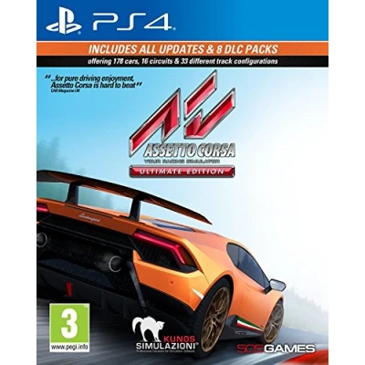 Afbeelding van Assetto Corsa Ultimate Edition (Doostaal Frans)(PS4)