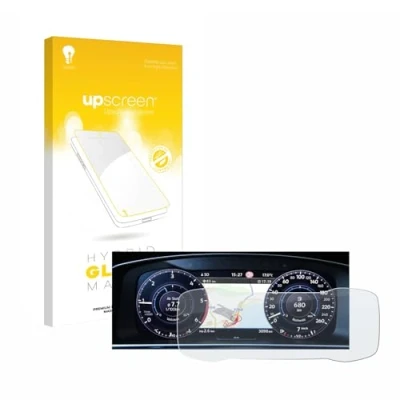 Afbeelding van upscreen Screenprotector voor Volkswagen Golf 7 Facelift (2016 2019) Active Info Display 12.3&quot; Folie Beschermfolie Beschermglas matte