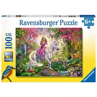 Afbeelding van Ravensburger puzzel Magisch ritje legpuzzel 100 stukjes
