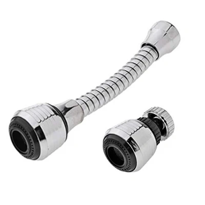 Afbeelding van Kraan beluchter, 360 Draaibare Swivel Waterbesparende Tap Beluchter Diffuser Nozzle Filter Adapter Vervanging voor Keuken