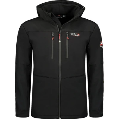 Afbeelding van Geographical Norway Softshell Heren Jas Timmex Afneembare L
