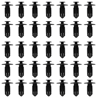 Afbeelding van the Lord of Tools 50 stuks kunststof klinknagels voor wielvoering 7 mm gat geschikt Mercedes E klasse CLS CLK W202 W203 W204 W205 A1249900492
