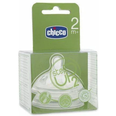 Afbeelding van Chicco Speen Sil STEPUP 2 Gemiddeld dbt 2m+