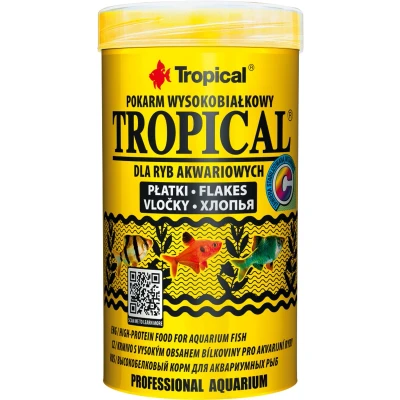 Afbeelding van Tropical vlokvoer basis tropisch 250 ml visvoer