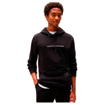 Afbeelding van Tommy Hilfiger Original Hoody Pyjamashirt, Heren, Maat: XL, Black