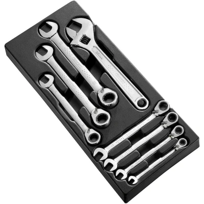 Afbeelding van EXPERT E010509 lege inlay voor module ratelringsteeksleutels en verstelbare moersleutel E111100