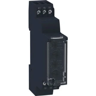 Afbeelding van Schneider electric re17 tijdrelais asymmetrisch puls pauze voeding 24 240vac tijdbereik 1s t m 100h contact solidstate 0 7a re17llbm