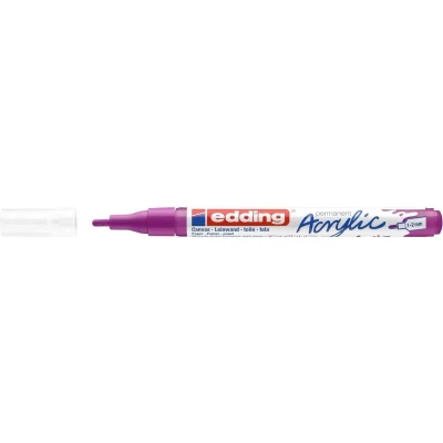 Afbeelding van edding 5300 Acrylic Marker bessenrood 1 ST 2mm / 4 5300910