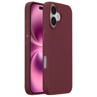 Afbeelding van imoshion Hoesje Geschikt voor iPhone 16 Color Backcover Wine Red