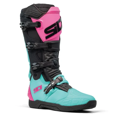 Afbeelding van Sidi X power SC Crosslaarzen Mint / Zwart Roze maat 40