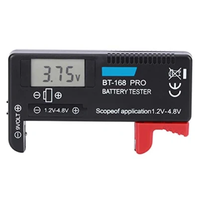 Afbeelding van Batterijtester, BT 168 PRO Digitale LCD batterijtester 1,2 V 4,8 voor kleine batterijen knoopcel