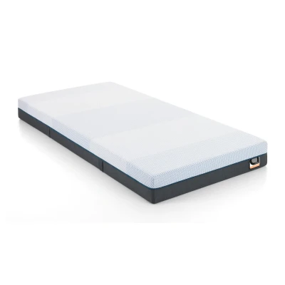 Afbeelding van Maxi Easy Pocket 400 Matras 80 x 200 cm Traagschuim Eenpersoonsmatras 5 Zonen Pocketvering Dikte: 18 H4