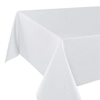 Afbeelding van Tafelkleed Wien Home, vlekbescherming, wit, 140 x 220 cm