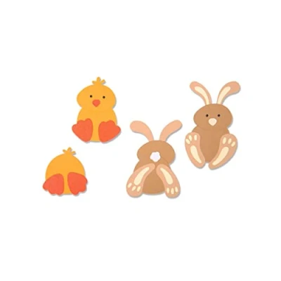 Afbeelding van Sizzix Bigz Snijmal Spring Friends