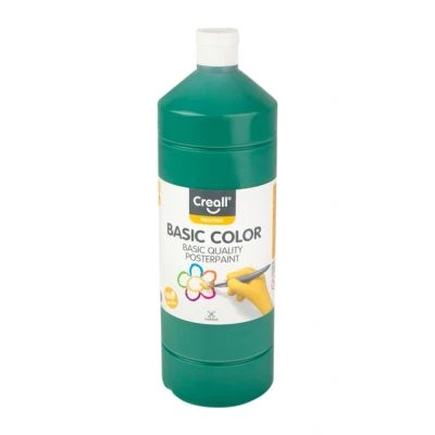 Afbeelding van Plakkaatverf Creall basic donkergroen 1000ml