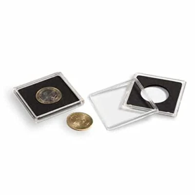 Afbeelding van Muntcapsules, Vierkant Inwendig Ø 38 mm. INTERCEPT QUADRUM per 6 st.