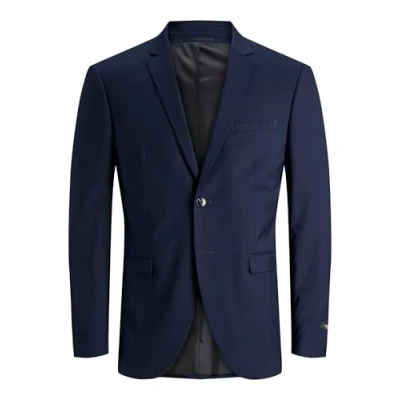 Afbeelding van Jack &amp; Jones Jprfranco PS NOOS Blazer, Heren, Maat: 70, Dark navy