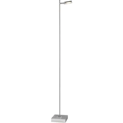 Afbeelding van Freelight Vloerlamp Block mat chroom 1 lichts