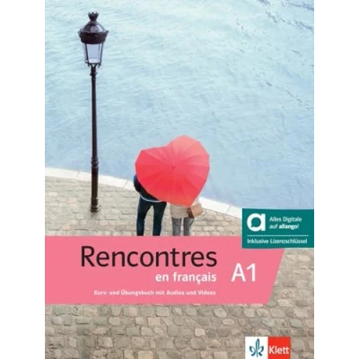 Afbeelding van Rencontres en français A1 Hybride Ausgabe allango: Französisch für Anfänger. Kurs und Übungsbuch mit Audios Videos inklusive Lizenzschlüssel allango (24 Monate)