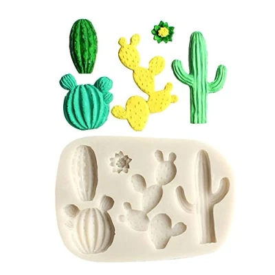 Afbeelding van Nifocc Cactus Siliconen Mal Cactussen Fondant Chocolade Snoep Mallen Cupcake Decoratie Tool Voor Diy Cake Polymeer Klei