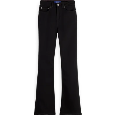 Afbeelding van Scotch &amp; Soda CORE THE CHARM FLARED Jeans STAY BLACK Dames Maat 30 34