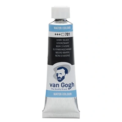 Afbeelding van Van Gogh Waterverf Ivory Black 10 ML.TÜP