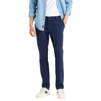 Afbeelding van Dockers GO Activeflex Chino, Heren, Maat: 36x32, Navy blazer