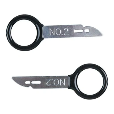 Afbeelding van KS Tools 500.1374 Radio /navigatiesysteem ontgrendelgereedschap, 2 dlg o.a. Becker