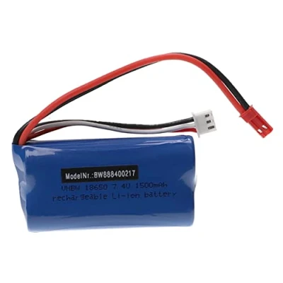 Afbeelding van vhbw Accu compatibel met Rayline Helikopter MJX F645 F 45 modelbouw (1500mAh, 7,4V, Li Ion, 69 x 38 18 mm)